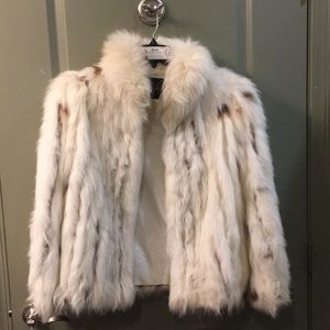 Faux fur coat